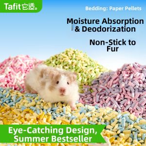 Tafit | Odor Control and Water Absorbent Hamster Bedding Material Warm