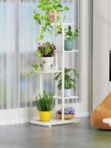 evesigar | Plant & Succulent Standing Shelf Multi-layer with Wheels
