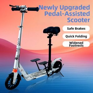BONINGYU | Adult Non-electric Folding Scooter