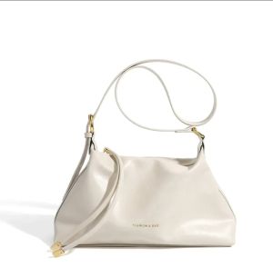 2025 Minimalist Luxury Crossbody Bag for Women Soft Leather Multifunctional Shoulder Handbag Niche Design