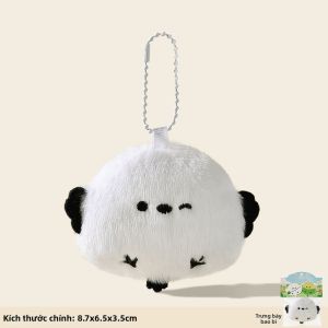 JIUJI | Dây Chuyền Khóa Dễ Thương Hình Cú và Vẹt Bông