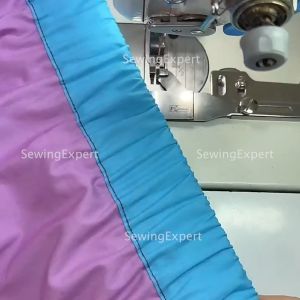 Set Corong dan Sepatu Jahit Karet Ban Celana Mesin Jahit High Speed Industri Highspeed Jarum 1 Alat Jahit Karet Kolor Rok