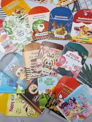 AMPLOP LEBARAN 50 lembar/angpao/Amplop THR/amplop hari raya/amplop lebaran jumbo Medium