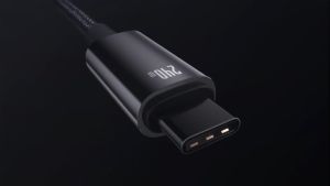 Cáp sạc nhanh truyền dữ liệu PD 240W Ba-se-us Tungsten Gold Fast Charging Data Cable Type-C to Type-C PD 240W