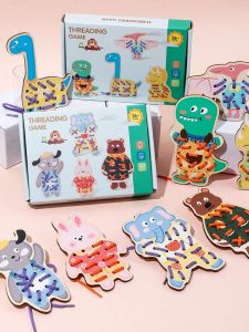 Đồ Chơi Hình Động Vật Cho Trẻ Em Đồ Chơi Giáo Dục Sớm Cho Bé Đồ Chơi Tập Dệt Hạt Đồ Chơi Luyện Tập Tay Chân Cho Trẻ Em