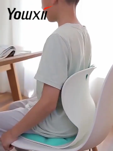 Ergonomic cushions Posture Chair Office Seat Cushion Lumbar Back Support Chair Protect the body Waist-back sitting chair Suitable for office students Easy to carry Home Office Chairs