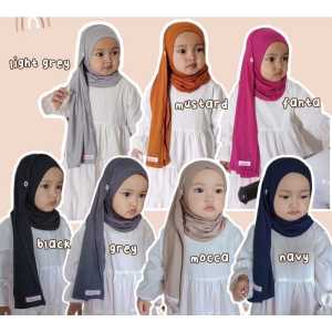 PASHMINA INSTAN ANAK JERSEY