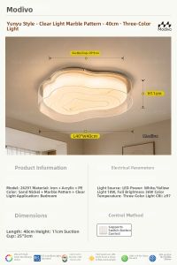 FANCY LAMP CLUB | Modern Minimalist Full Spectrum Creative Designer Bedroom Ceiling Light