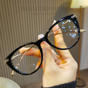 BULLE DE SAVON | Universal Fashion Cat Eye Glasses Frames Lightweight Pure Titanium Anti-Blue Light