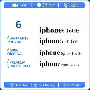 Certified Pre-Owned（USED）phone 6/6P 100% Legal Available in 16-64GB