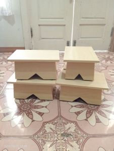 Bangku jongkok / Dingklik serbaguna dan tahan lamasangat cocok buat nyantai