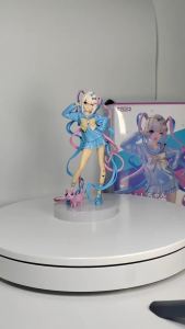 Bandai | Needy Girl Overdose Luminasta KAngel 12cm PVC Anime Action Figure Collection Model Virtual Uploader Ornament Toy