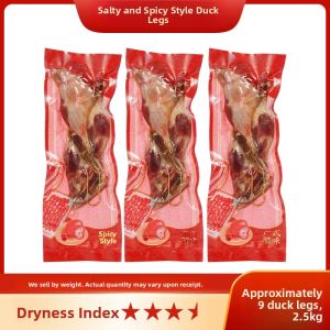 Authentic Guangdong Style Dried Duck Leg Preserved Meat Specialties Sausage Flavorful Seasoned Bird Leg Chinese Cured Meat