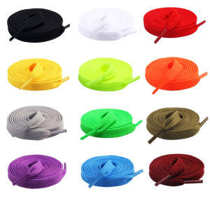 1 Pair Colourful Shoelaces Shoe Laces for Canvas Sneakers Sport Shoes Long Rope Laces Long 50cm80cm100cm120cm