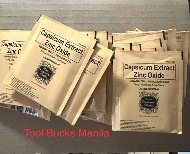 Chili Plaster Counterirritant 10 pcs for External use Lazada PH