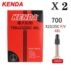 2Pcs KENDA Bicycle Inner Tube 20/26/27.5/29/700c Schrader Presta Butyl Rubber MTB Road Bike Tube Inner Tyre Bicycle Parts