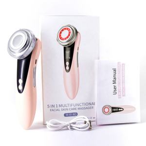 Máy Massage Mặt 4 Trong 1 RF EMS Dụng Cụ Chăm Sóc Da Sạc USB Thiết Bị Nâng Cơ Mặt Giúp Trẻ Hóa Da Xóa Nếp Nhăn Và Làm Săn Chắc Da
