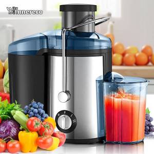 Juice heavy duty original 2L Home Electric Juicer Multifunctional Household Juicer for Vegetables Original Wide Mouth Juicer Maker blender suitable for home kitchen use centrifugal juicer 3 speed regulation without filtration juicer vegetables fruits