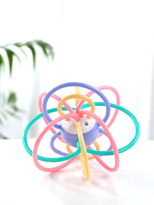 Rattle Teether Bayi / Mainan Gigitan Bayi BPA Free