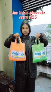 ELMONDO 935 JAS HUJAN Jaket Celana - Jas Ujan Setelan Dewasa Karet Pria - Wanita