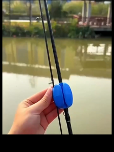 MUXI Pelindung Tali Pancing Anti Tabrakan Pelindung Umpan Pancing Silikon Elastis Portabel Aksesori Peralatan Memancing Dapat Digunakan Kembali
