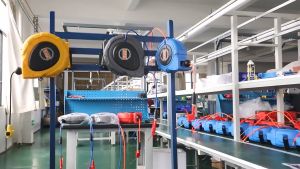 Mini 10M PU Retractable Wall Mount Auto Rewind Air Hose Reel Compressor Hose