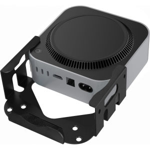 Under Desk Mount for Mac Mini M4 - VESA Monitor Mount Wall Mount & Under Desk Stand - Essential Accessories for Mac Mini M