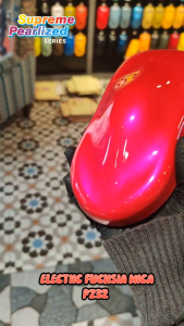 [ PZ32 Electric Funhsia Mica Supreme 370ml ] AK Paint 2K Aikka DIY Aerosol Cat Spray Bottle Pink