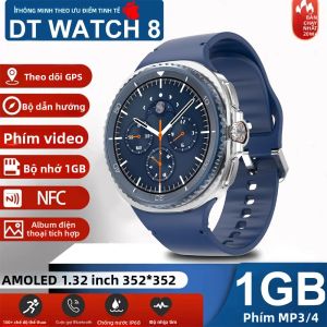 Đồng Hồ Thông Minh DT Watch 8 GPS NFC Màn Hình AMOLED Ultra HD Theo Dõi Nhịp Tim Gọi Bluetooth Chống Nước IP68 Dành Cho Nam Và Nữ