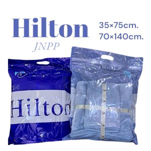 ชุดเซ็ต ผ้าขนหนูเกรดโรงแรม Hilton set 2 ชิ้น ผ้าเช็ดตัวโรงแรม ผ้าขนหนูผืนใหญ่ ผ้าขนหนูอาบน้ำ ผ้าขนนุ่ม ซับน้ำดีเยี่ยม