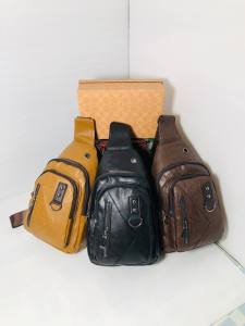 กระเป๋าคาดอก กระเป๋าสะพายข้าง  หนัง PU -​