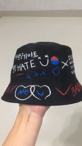 Topi Bucket Anak Laki-Laki Korea Baddass Murah Usia 1-9 Tahun