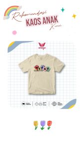 My In Baju Kaos Disto Anak Laki Laki Perempuan Weego Usia 1-11 Tahun K157