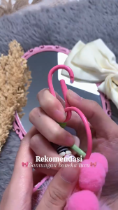 OFM-C1248 Gantungan Kunci Hiasan Tas Boneka Cute Coal Balls Gantungan Hp Lucu Strap Phone Keychains