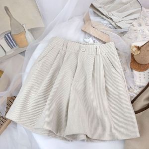 กางเกงขาสั้นทรงหลวมเอวสูงสำหรับผู้หญิง กางเกงขายาวทรงหลวมสบาย ๆ ทรงลำลอง ฤดูร้อน 2025 กางเกงขายาวทรงหลวมเอวสูง