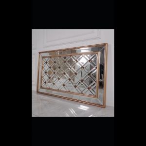 Cermin Dinding Double Frame: Desain Elegan untuk Ruang Tamu