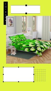 Sprei katun motif yellow bear aesthetic anti geser king size LP
