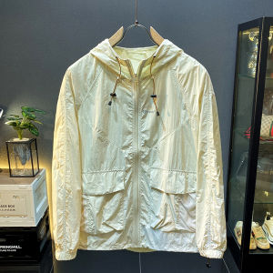 Đá Mùa Hè Siêu Mỏng Lụa Quần Áo Chống Nắng Cảm Giác Mát Mẻ Câu Cá Ngoài Trời Cho Nam Áo Khoác Nhanh Khô Nhẹ Bảo Vệ Tia Uv