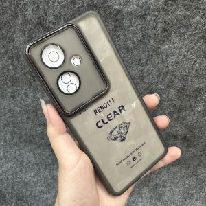 [ Ảnh thật ] Case ốp lưng Oppo Reno 11F dẻo trong màu bóng đẹp sang trọng bảo vệ camera