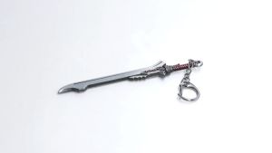 Game DMC 5 May Cry Keychain Dante Sword Rebellion Awakening Keyring Nero Red Queen Keychains Car Backpack Women Men Jewelry Gift