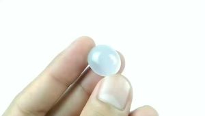 Natural Batu Akik Blue Sky Chalcedony Biru Langit No Dyed