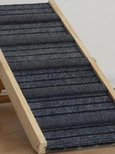 Foldable Solid Wood Dog Ladder Cat Slope Ramp Small Dog Helper for Car Climbing Anti-Slip Pet Toys And Supplies Cat Play Tower