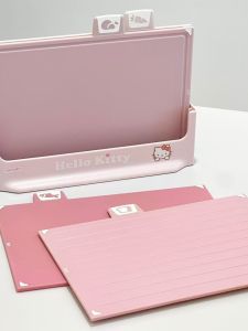 Hellokitty ชุดเชือกหัตถกรรม PP ป้องกันแบคทีเรีย ป้องกันการเจริญเติบโตของรา สีชมพู อบสดใหม่ อบแห้งได้ ใช้งานในครัวเรือน