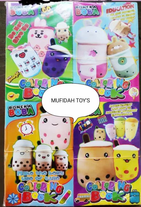 GAMBAR MEWARNAI BOBA 10 PCS