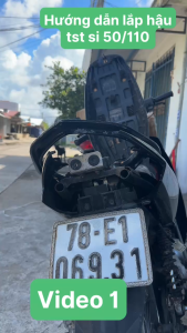 Đèn hậu Sirius TST 50/110cc rắc cắm như rin chỉnh hiệu ứng qua app