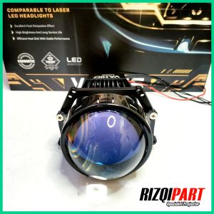 Vahid biled projie V1 semi laser | led projector 3 inch clear lens satuan
