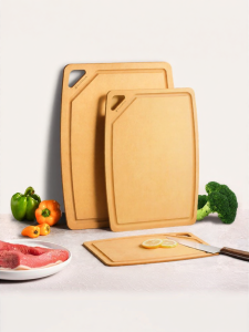 YUANSENTAI | Wood Fiber Cutting Board With Drainage Groove
