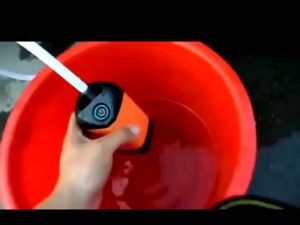 COD TOMSHOO Shower Portable celup ember Outdoor Camping Travel Digital Display - YT70W