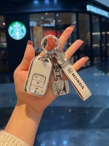 Bọc Chìa Khóa Xe Hơi TPU Bảo Vệ Chìa Khóa Cho Xe Honda Accord City 2021/ Civic 2020-2021 4Nút 4 Màu Đa Dạng otofunmoclan