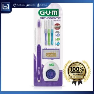 Paket Lengkap Perawatan Behel Gigi: GUM ORTHODONTIC KIT 124